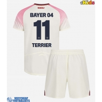 Bayer Leverkusen Martin Terrier #11 Replica Away Minikit 2025-26 Short Sleeve (+ pants)